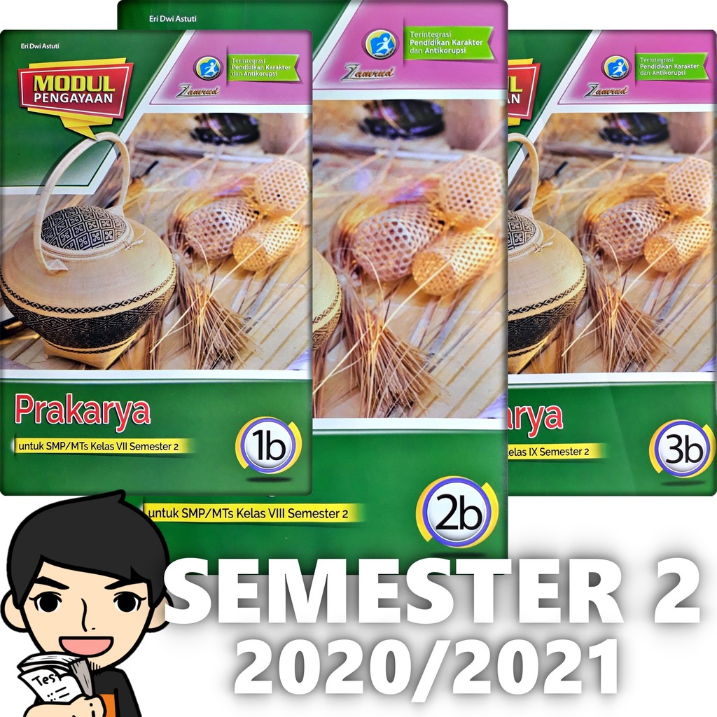 Lks Prakarya Smp Kelas 7 8 9 Semester 2 2020 2021 Zamrud Shopee Indonesia