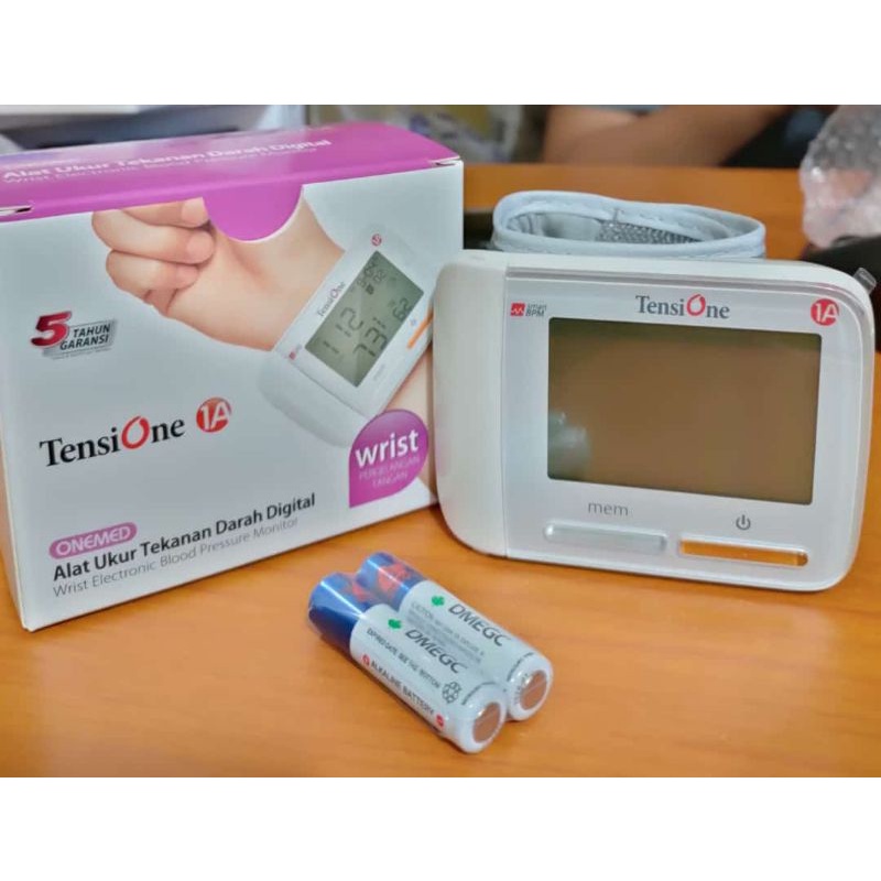 TENSI DIGITAL MODEL JAM / ALAT CEK TEKANAN DARAH ONEMED