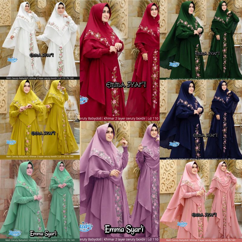 Jasmine syari set emma syari set