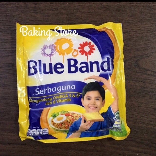 Mentega Blueband Sachet 60x200gr -- Gosend Only!!!