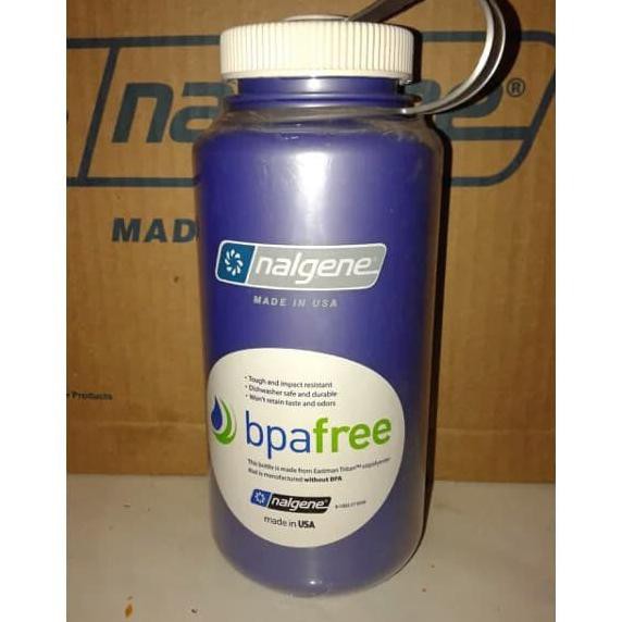 Limited Nalgene Wide Mouth 1L Lilac Bagus