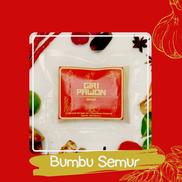 

BUMBU MASAK INSTAN SEMUR GIRI PAWON