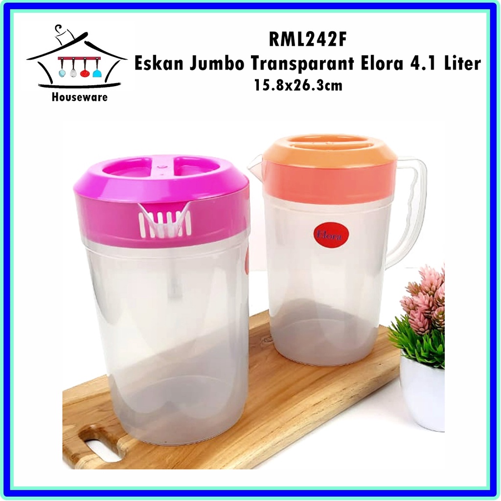 RML242F Eskan/Teko Jumbo Transparant Elora Yestoya 4.1Liter