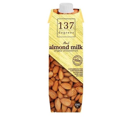 

READY COD 137 DEGREES 1L Real Almond Milk / Susu Almond 137 Degree's - Original