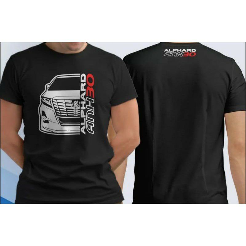 Baju T-shirt Kaos mobil Toyota Alphard ANH 30
