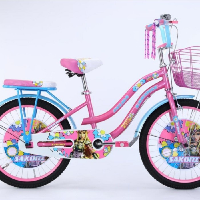SEPEDA ANAK 4 RODA ZELDA 16 INCH