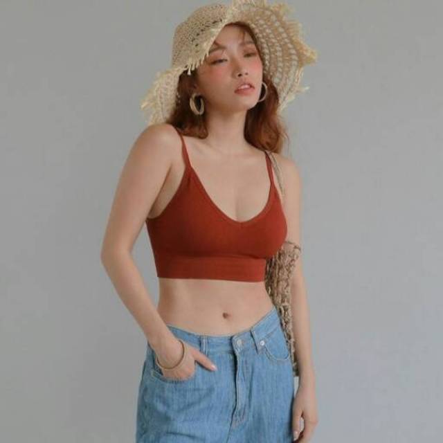 Bambini Bralette Sport Bra Wanita Tanpa Kawat Untuk Gym Pakaian Dalam Beha Bh Bergaya Sexy Korea