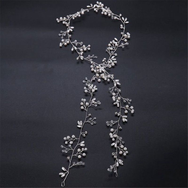 Bridal hair vine hair piece panjang