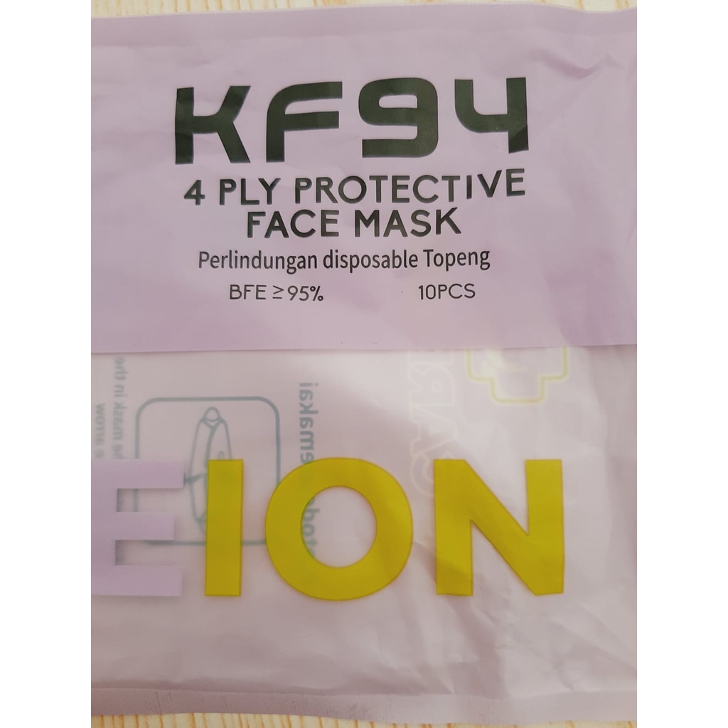 Masker KF94 Masker KF 94 Careion Wemask Mouson Masker Warna Colour Import 4PLY Isi 10pcs 4 Lapis Korean Mask Masker Korea Murah Grosir Surabaya Ijin Kemenkes