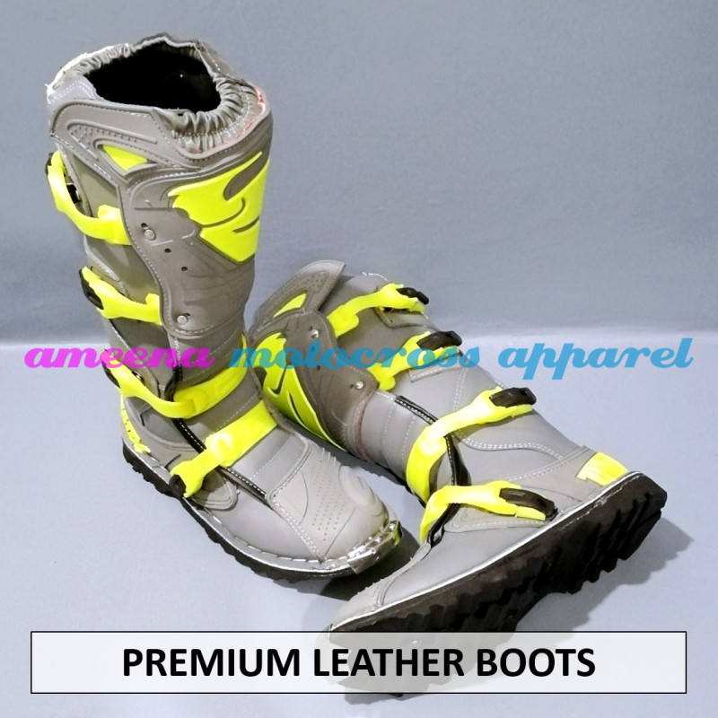 Sepatu Thor Premium Leather - Sepatu Trail - Sepatu Motocross - Sepatu MX - Sepatu Enduro - 017