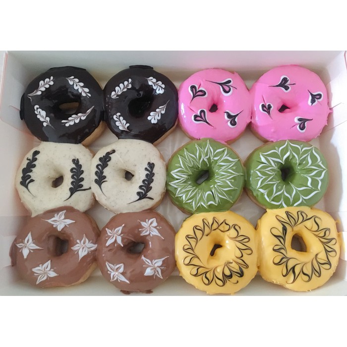 Glaze Donat 250 grm - Selai Cair - Glaze Warna Warni - Toping Donat - Toping Roti - Selai Roti