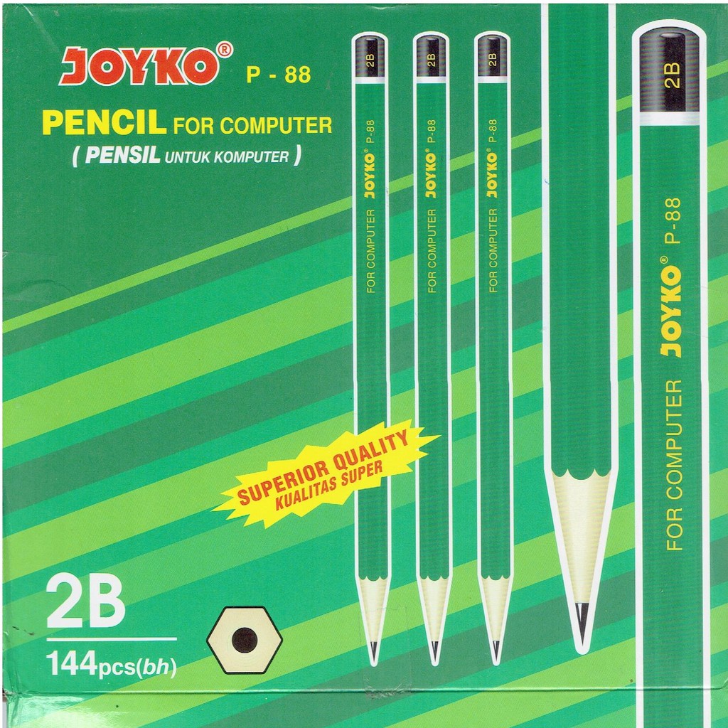 

Pensil Joyko 2B P-88 isi 12 pcs