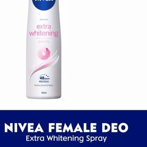 Nivea Deodorant Extra Whitening Spray 150ml