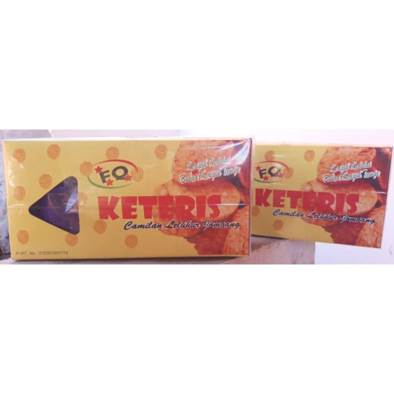 

Keripik Kateris Kedelai Murni Bukan Keripik Tempe