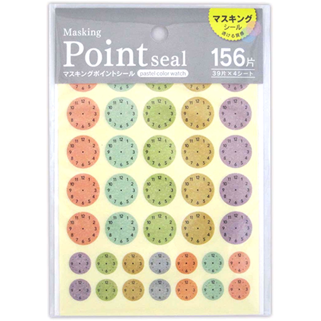 

Kyowa Masking Point Sticker Pastel Color Watch