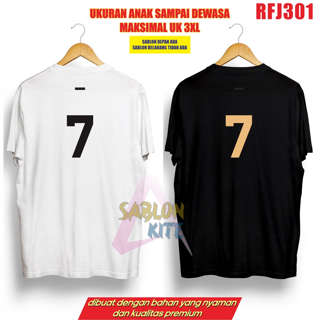 MURAH!!! KAOS NAMJOON RM TUJUH 7 RFJ301 UP TO 3XL