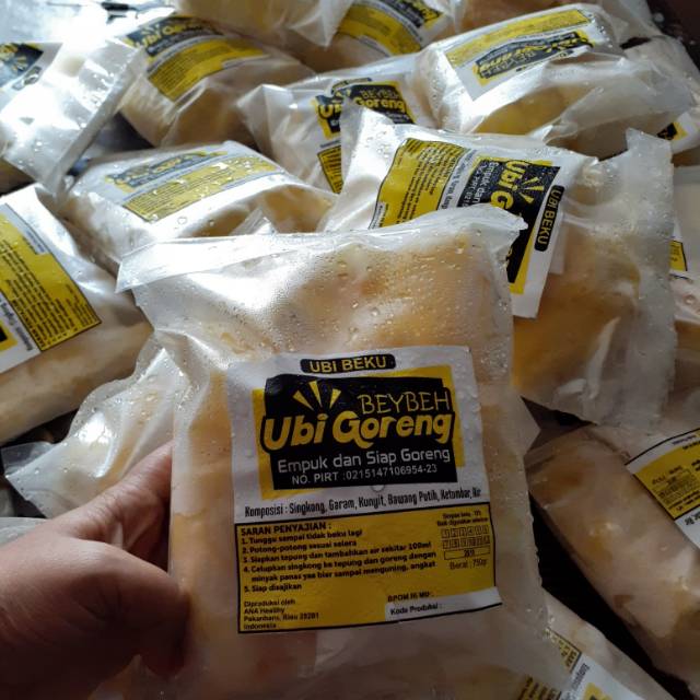 Singkong beku Beybeh PEKANBARU