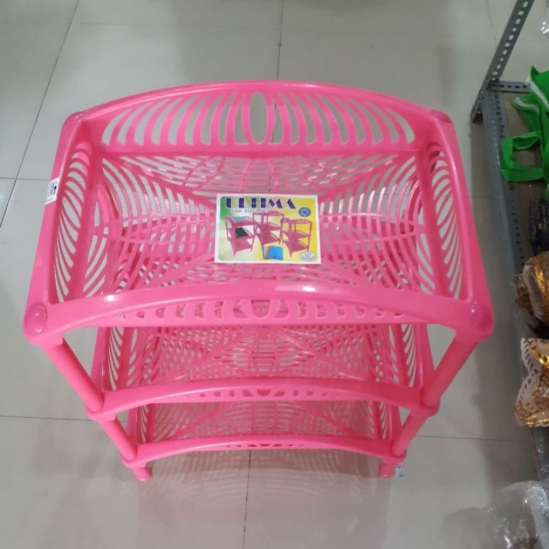 rak gelas, rak serbaguna plastik