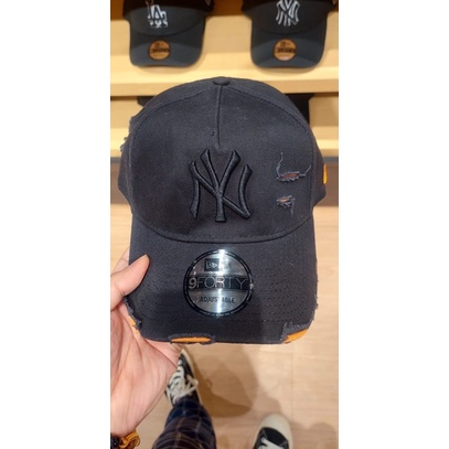 New Era Cap NY Yankees Cotton Damage Black