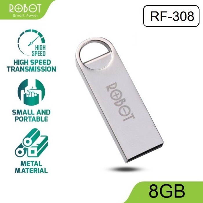 ROBOT RF304 RF308 RF316 RF332 FLASHDISK USB 2.0 4GB 8GB 16GB 32GB GOLD