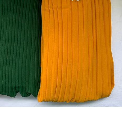 Pashmina Pleated Plisket Heavy Chiffon import