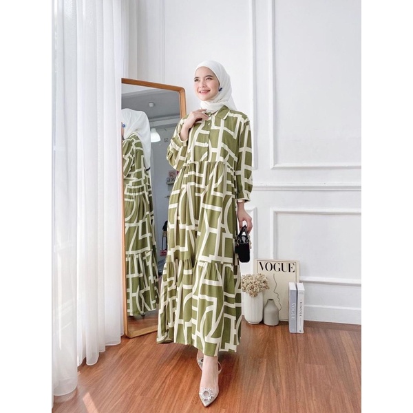 Zara Dress Gamis Rayon Premium