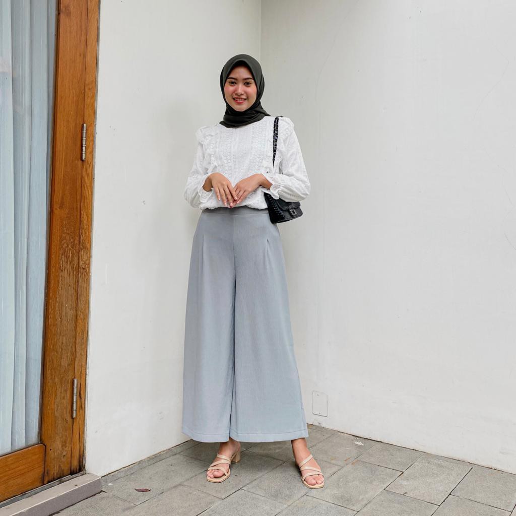 HANA KULOT / KULOT WANITA LEBAR STRECH BAHAN IMPORT PREMIUM-1