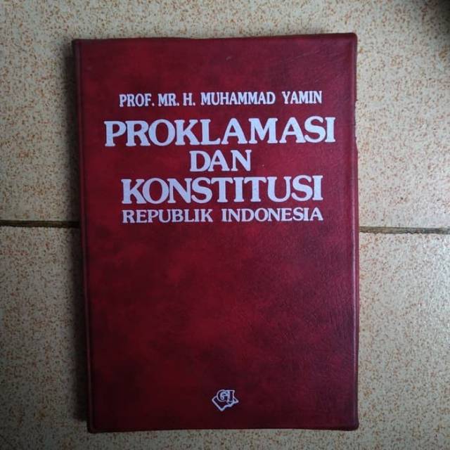Buku Proklamasi dan Konstitusi Republik Indonesia