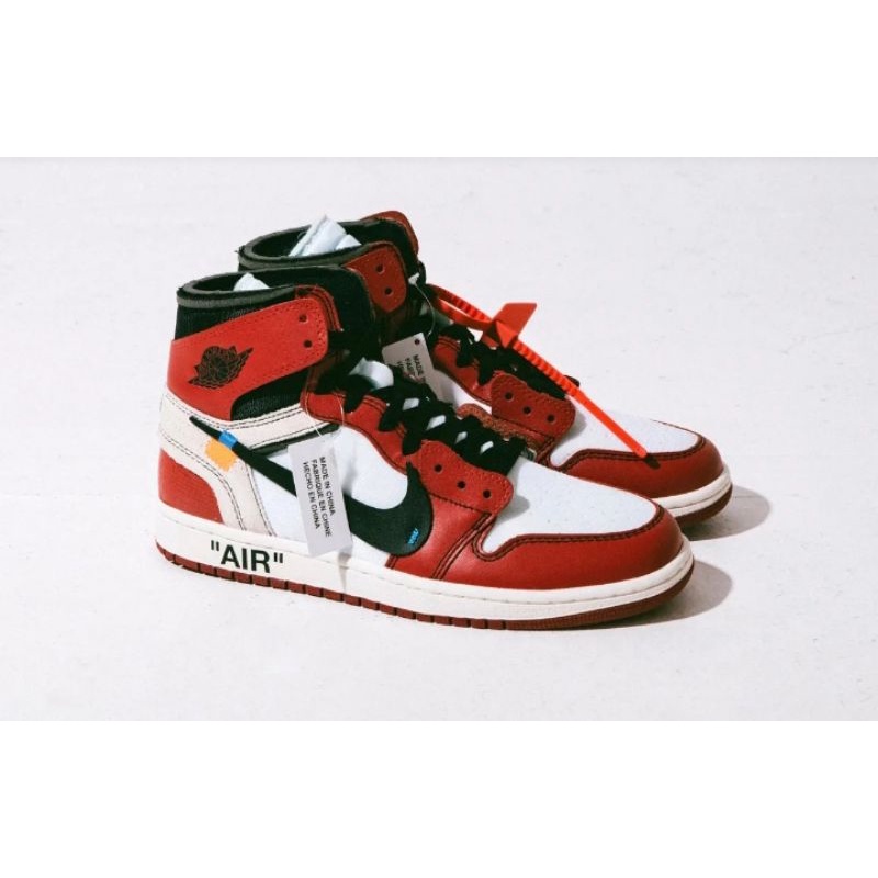 Nike Air Jordan 1 High Chicago x OffWhite Off White 100% REAL PICTURE