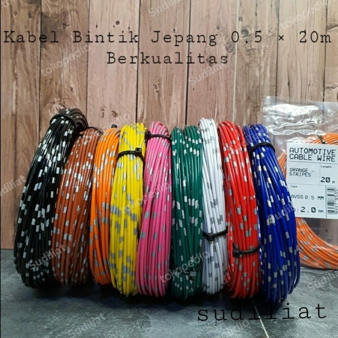 KABEL BINTIK/KABEL BODY/BODY/ROL/STANDARD ASTRA 0,5MM MOBIL & MOTOR        .