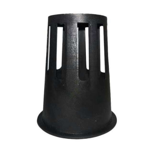 Netpot Hidroponik Ukuran Diameter 7 cm Murah Hitam