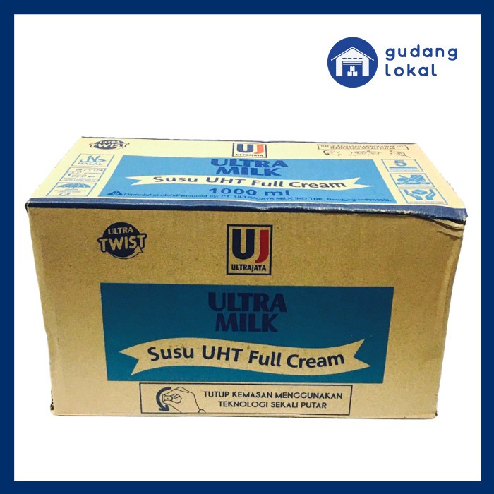 

Susu Ultra Full Cream 1L X 12