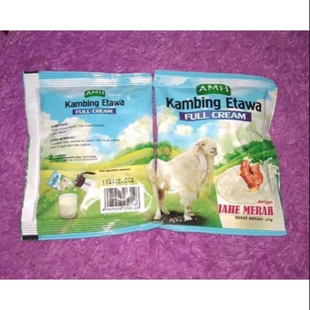 

BOX - Susu Kambing Etawa AMH Full Cream plus Jahe Merah