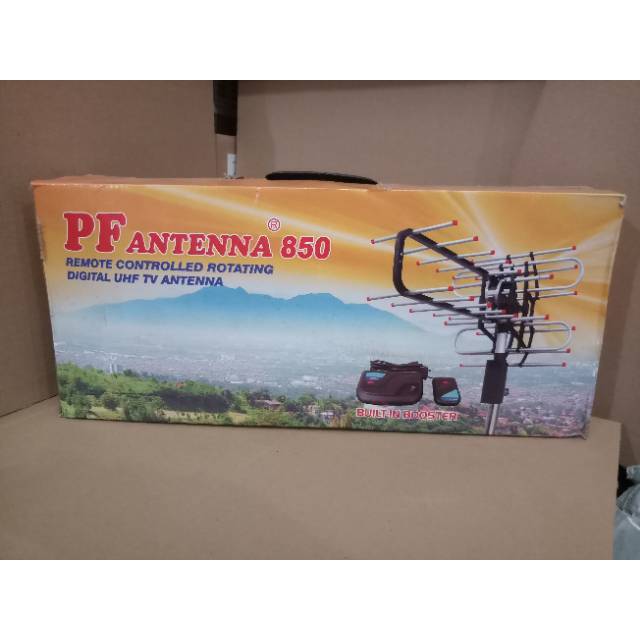 Antena Tv Remot PF850 Digital Uhf Indor Outdor PF Original