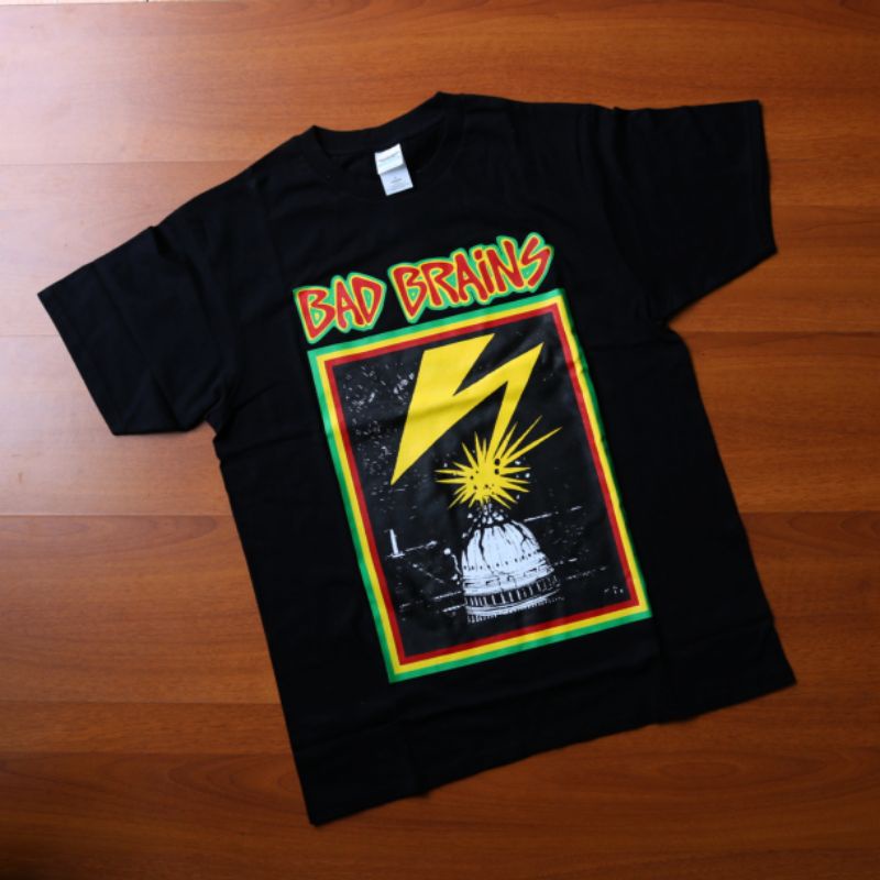 Kaos tees tshirt pria bad brains