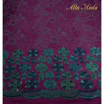 

Alta Moda Katun Bordir Full Bordir Ungu (1M)