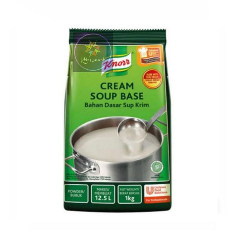 

KNORR Cream Soup Base 1Kg KNORR Sup Krim Ayam KNORR Chicken/Import