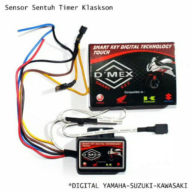 Smart key D MEX / pengaman motor touch screen