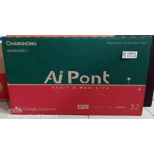 Promo Changhong Android 9 Digital TV 32Inch Youtube Wifi Murahhh Ready Bandung Antapani DSK Berkuali