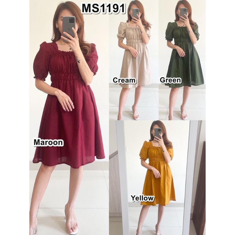 BEST SELLER/DRES WANITA KOREA/DRES LONG/DRES GINA