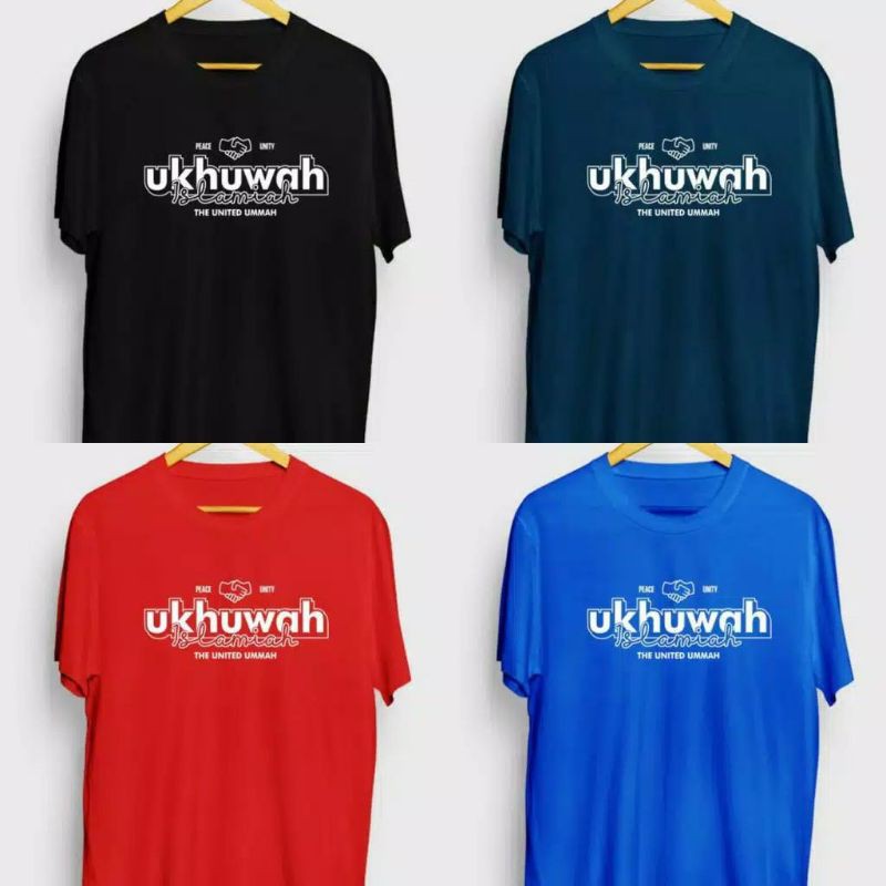 BAJU/ TSHIRT DAKWAH UKHUWAH ISLAMIAH (POLYFLEX L/ XL)