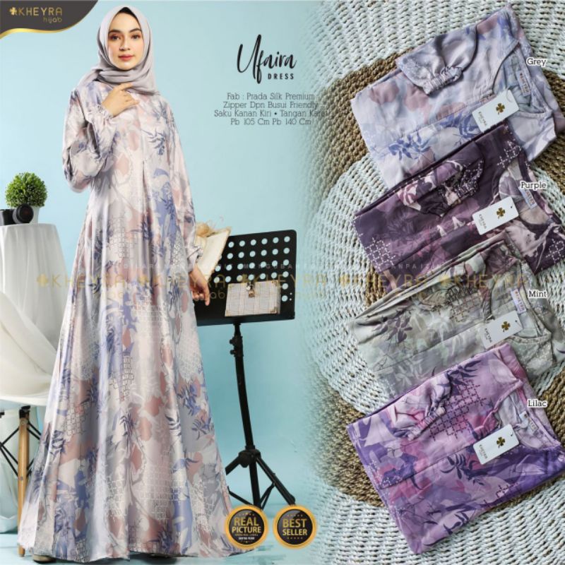 UFAIRA DRESS BY KHEYRA HIJAB