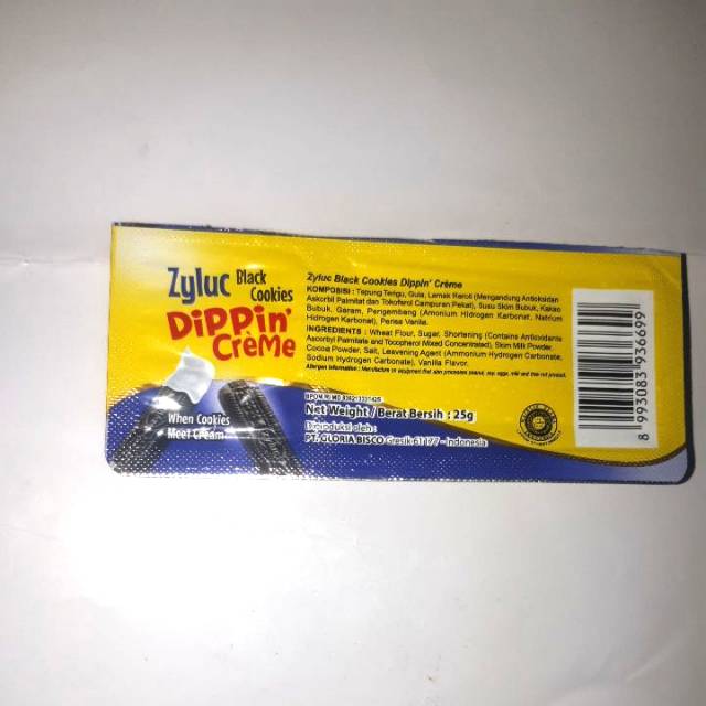 ZYLUC BLACK COOKIES DIPPIN' CREME