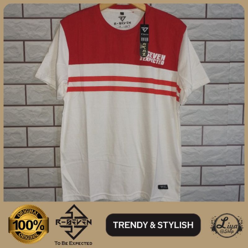 KAOS RSeven Original R-Seven RSVN R7 R-7 Pakaian Baju Distro Pria ORI Asli Bandung Branded Keren