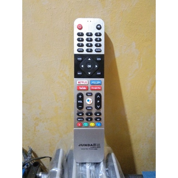 REMOT REMOTE TV COOCAA LED/LCD ANDROID SMART TV 43S6G 50S6G 65S6G