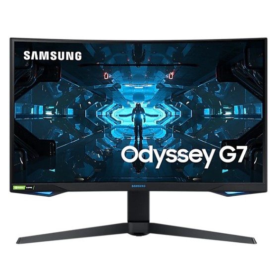 Samsung 27 Inch Odyssey G7 Gaming Monitor - WQHD 240Hz 1ms VA HDR