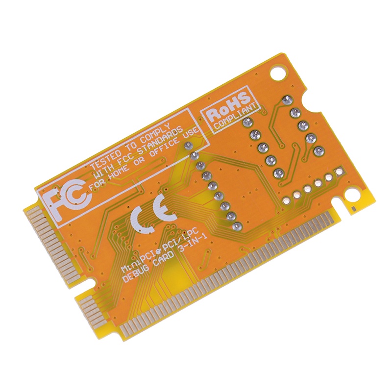 (LUCKID) 3in1 Kartu Tes Diagnostik PCI PCI-E LPC mini