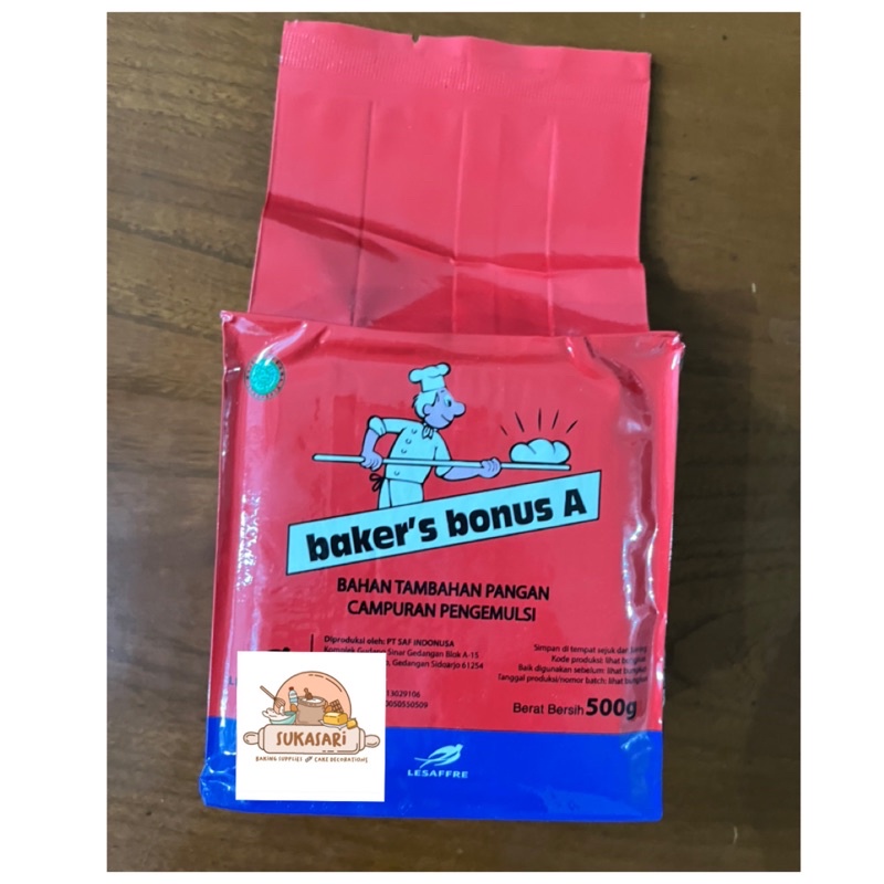 

Bakers Bonus 500gr Bread improve pelembut roti