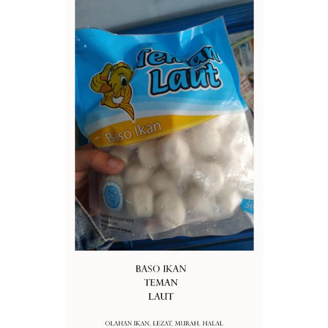 

BASO IKAN MERK TEMAN LAUT 500gr
