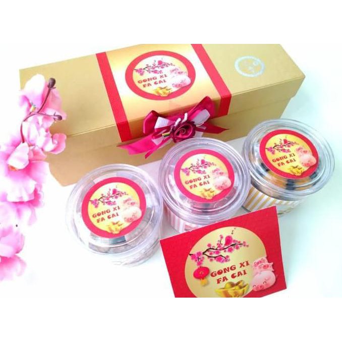

Parcel / Hampers / Gift Imlek Fortune 3 - Box Gold Terpopuler Toko.Cala1234